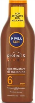 Εικόνα της NIVEA SUN ΕΝΥΔΑΤΙΚΟ ΓΑΛΑΚΤΩΜΑ 200ML PROTECT& BRONZE